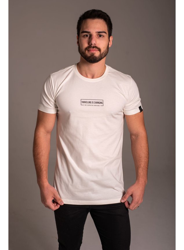 camiseta off viajar e mudar a roupa da alma anarhu
